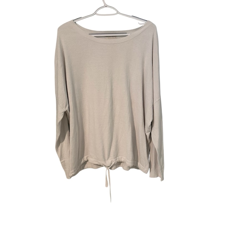 Barefoot‎ Dreams CozyChic Ultra Lite Cinch Drawstring Sweater Size 1X
